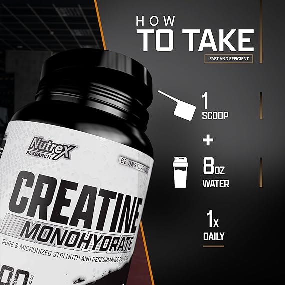 promo de creatina Nutrex Research