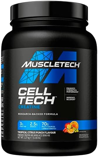 imagen de un pomo de creatina muscletech