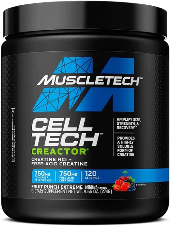 imagen de Muscletech Creatina en polvo para los músculos propuesta a las creatinas mas baratas 2023